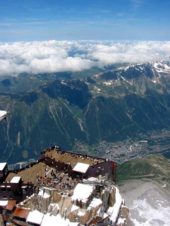 046 terras boven Chamonix